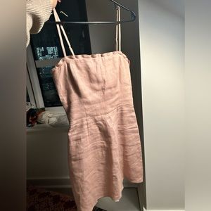 Linen Reformation Dress